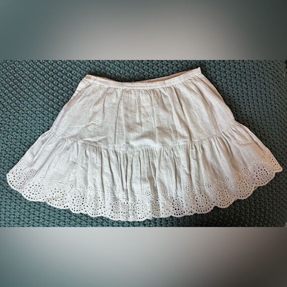 NWT - Bonpoint Broderie Anglaise Skirt - $400 MSRP - Picture 2 of 11